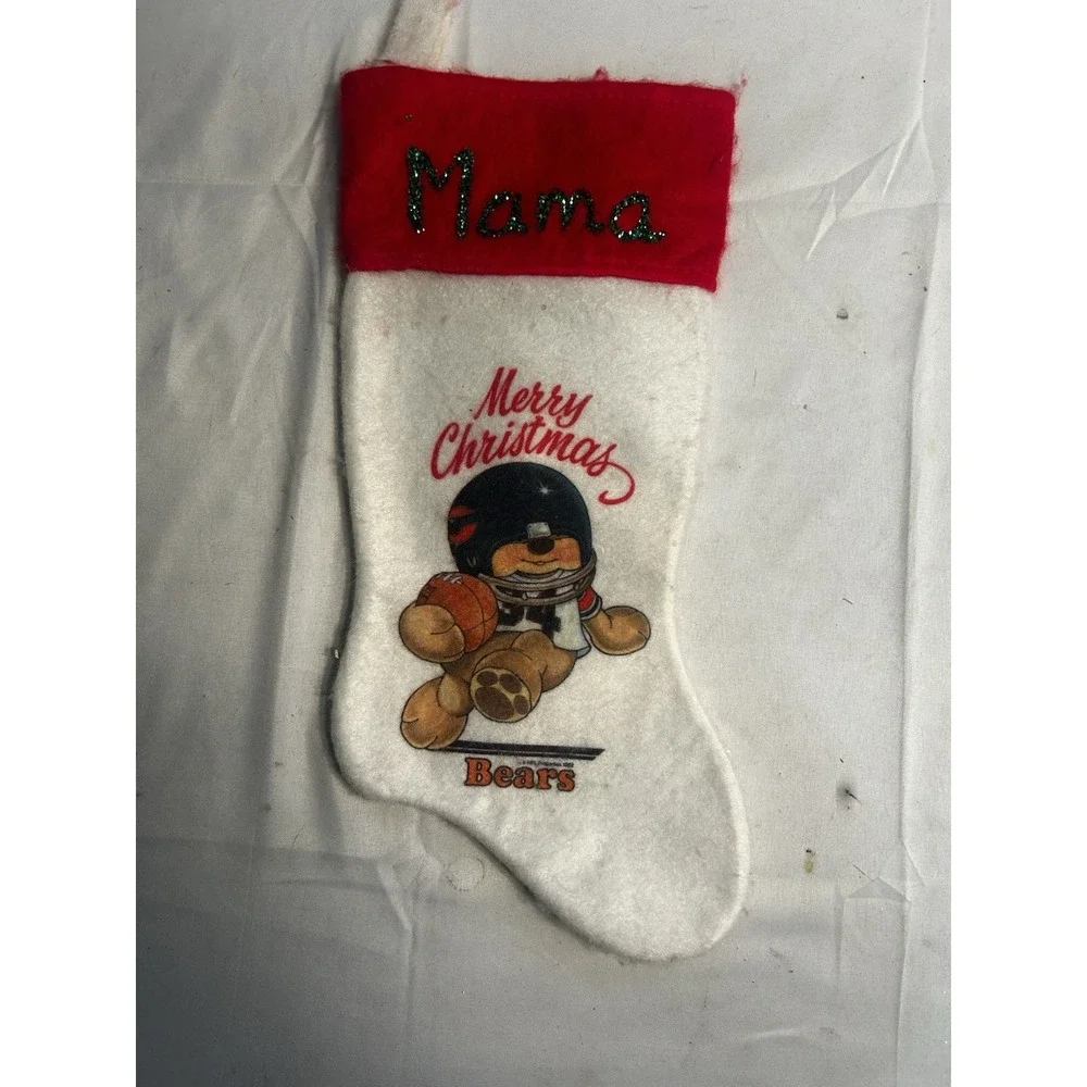 Vintage 1985 Chicago Bears stocking #34 Sweetness